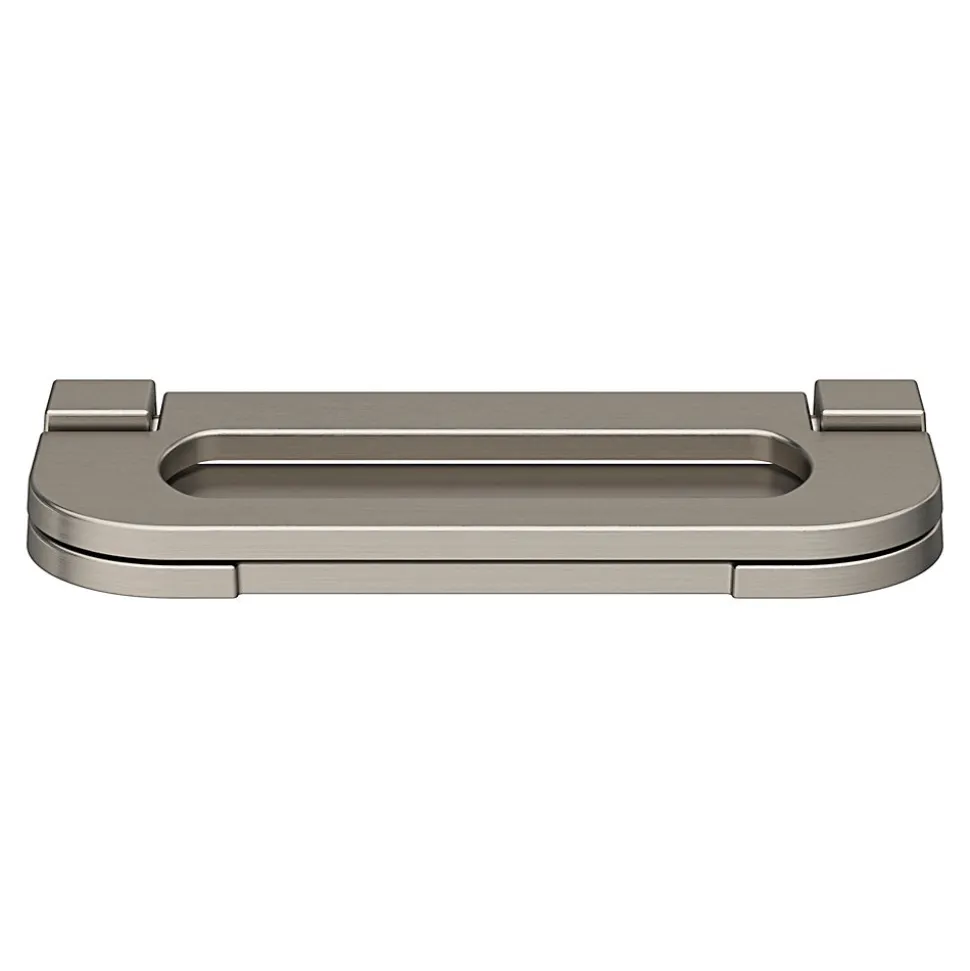 Bouton de meuble GoodHome Govlin gris Ø8cm x l.0.7cm x h.3.5cm x p.3.5cm