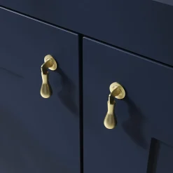 Bouton de meuble GoodHome Tudy or 1.8cm x h.5cm x p.2cm