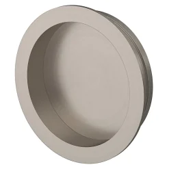 Bouton de meuble ovale GoodHome Minzh gris Ø3.5cm x l.2.5cm x h.2cm x p.2cm