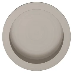 Bouton de meuble ovale GoodHome Minzh gris Ø3.5cm x l.2.5cm x h.2cm x p.2cm