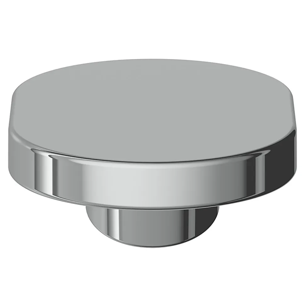 Bouton de meuble ovale Minzh gris ⌀.35mm x L.25mm