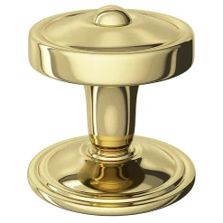 Bouton de porte arrondi GoodHome or Ø. 85mm x l.85 x H. 85mm