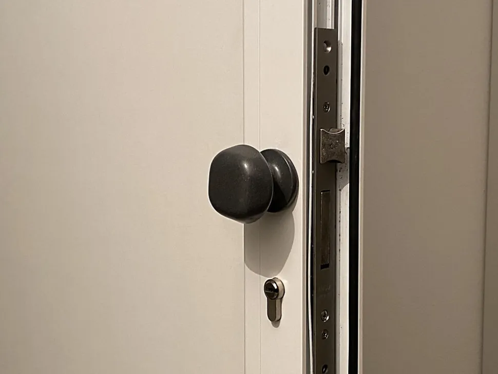 Bouton de Porte D60 mm en Aluminium GRIS ANTIQUE lot de 6