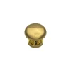 Bouton de porte tournant en laiton avec un carré d'expansion 7 ou 8mm D60 mm
