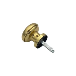 Bouton de porte tournant en laiton avec un carré d'expansion 7 ou 8mm D60 mm