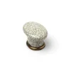 Bouton en cuir de porcelaine, dimensions: 41x29x26mm-