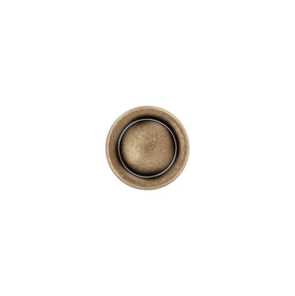 Bouton pour meuble Diamètre 25 en zamac Antique florence