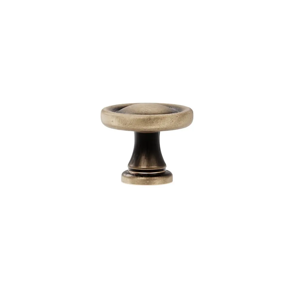 Bouton pour meuble Diamètre 25 en zamac Antique florence