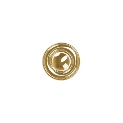 Bouton pour meuble Diamètre 31 en zamac Gold plate