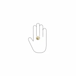 Bouton pour meuble,Diam 25, Zamac. Vélo en laiton Galver, Vis de fixation incluses (25mm)