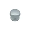 Bouton tirant de porte fixe D70 mm en aluminium Gris argent - breveté