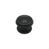Bouton tirant de porte fixe D80 mm en aluminium Marron foncé - breveté - lot de 6 boutons