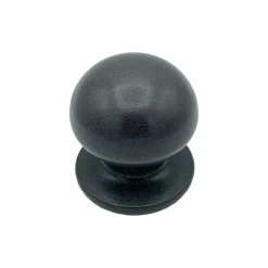 Bouton tirant de porte fixe D70 mm en aluminium GRIS ANTIQUE - breveté