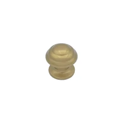 Bouton tirant de porte fixe D60 mm en aluminium Bronze poli - breveté