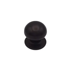 Bouton tirant de porte fixe D70 mm en aluminium Marron foncé - breveté - lot de 6 boutons
