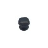 Bouton tirant de porte fixe D60 mm en aluminium Marron foncé - breveté - lot de 6 boutons