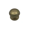 Bouton tirant de porte fixe D70 mm en aluminium Bronze poli - breveté - lot de 6 boutons