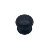 Bouton tirant de porte fixe D70 mm en aluminium Noir - breveté - lot de 6 boutons