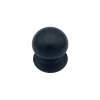 Bouton tirant de porte fixe D70 mm en aluminium Noir - breveté