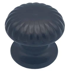 Bouton tirant de porte fixe D60 mm en aluminium Marron foncé - breveté - lot de 6 boutons