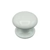 Bouton tirant de porte fixe D70 mm en aluminium BLANC RAL 9010 - breveté