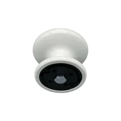 Bouton tirant de porte fixe D70 mm en aluminium BLANC RAL 9010 - breveté
