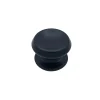 Bouton tirant de porte fixe D80 mm en aluminium Noir - breveté - lot de 6 boutons