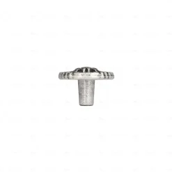 Boutons pour meubles en zamac Diamètre 36 Vieil argent brillant