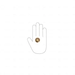 Boutons pour meubles en zamac Diamètre 30 Florence antique