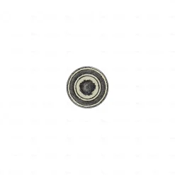 Boutons pour meubles en zamac Diamètre 31 Ivoire rustique
