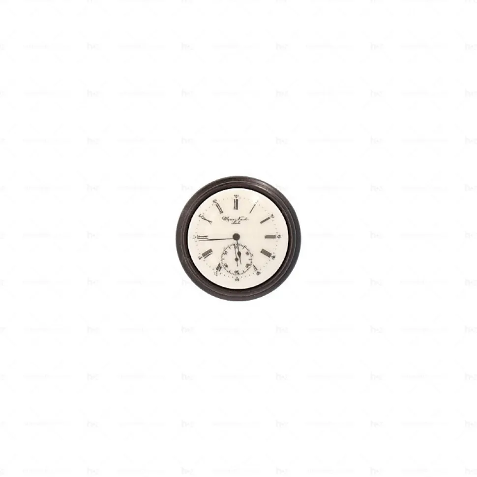 Boutons pour meubles en zamac et Porcelaine Diamètre 35 Brun alu