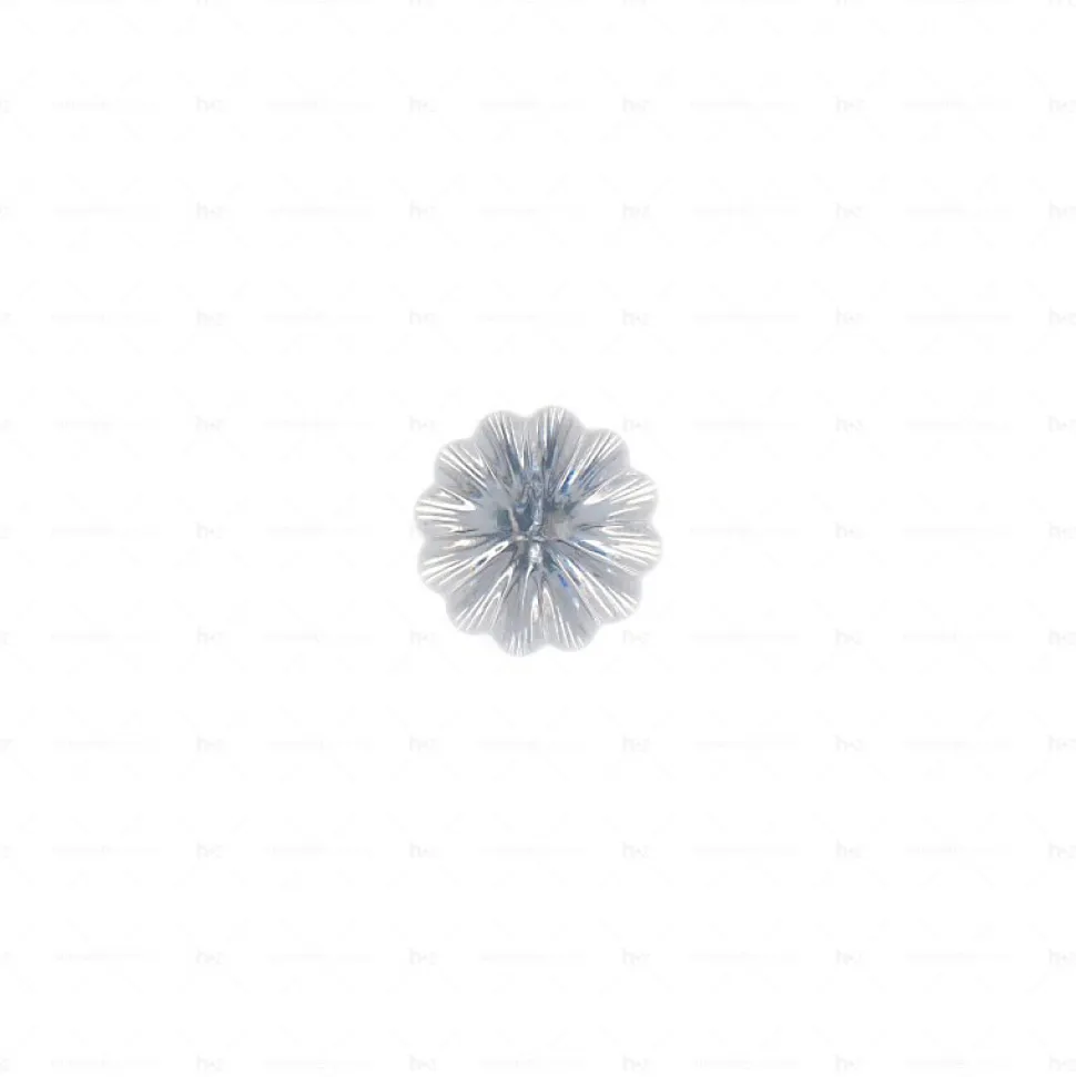 Boutons pour meubles en zamac et cristal Diamètre 30 chrome poli