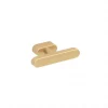 Boutons pour meubles en zamac Entraxe 16 Alucover laiton