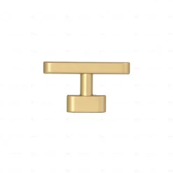 Boutons pour meubles en zamac Entraxe 16 Alucover laiton