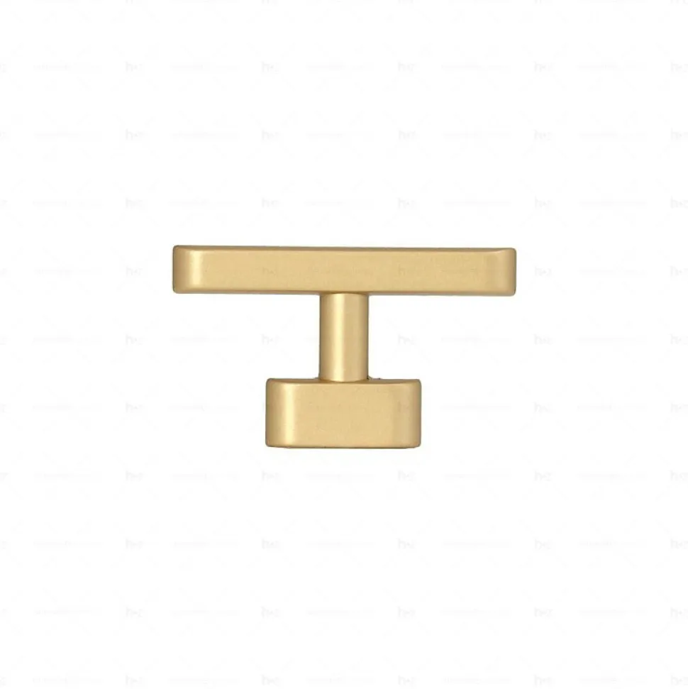 Boutons pour meubles en zamac Entraxe 16 Alucover laiton