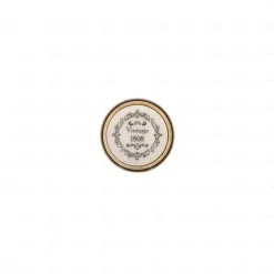 Boutons pour meubles en zamac et Porcelaine Diamètre 35 Florence antique