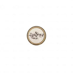 Boutons pour meubles en zamac et Porcelaine Diamètre 35 Florence antique