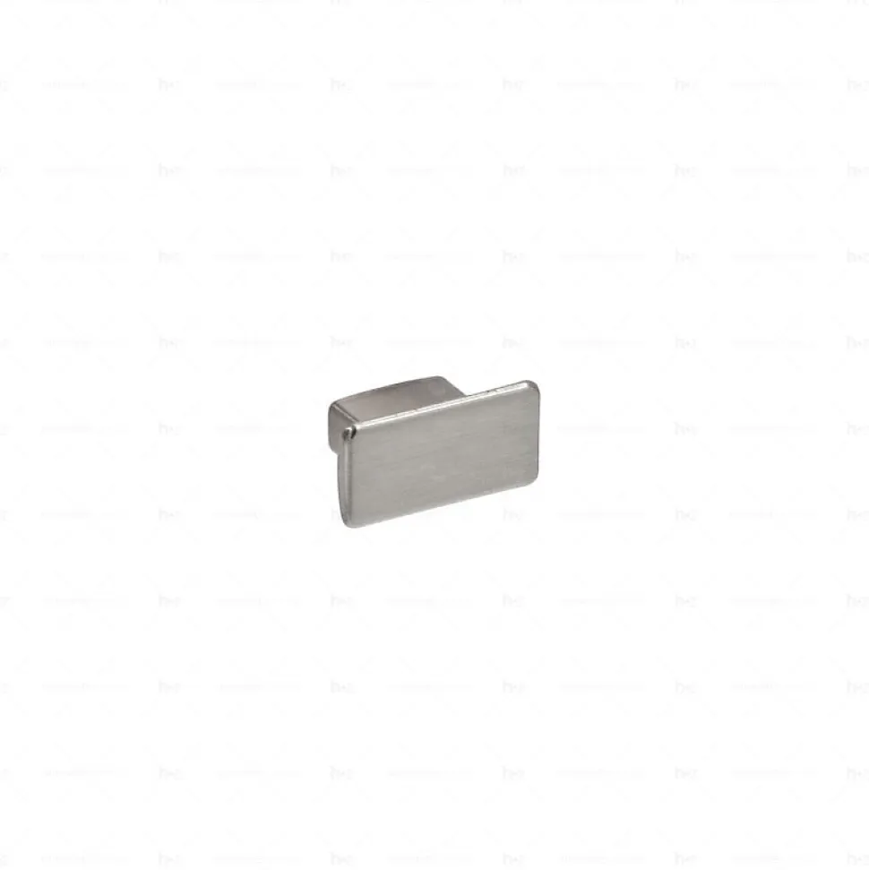 Boutons pour meubles en zamac Diamètre 30 x 16 Nichel satiné Lot de 25