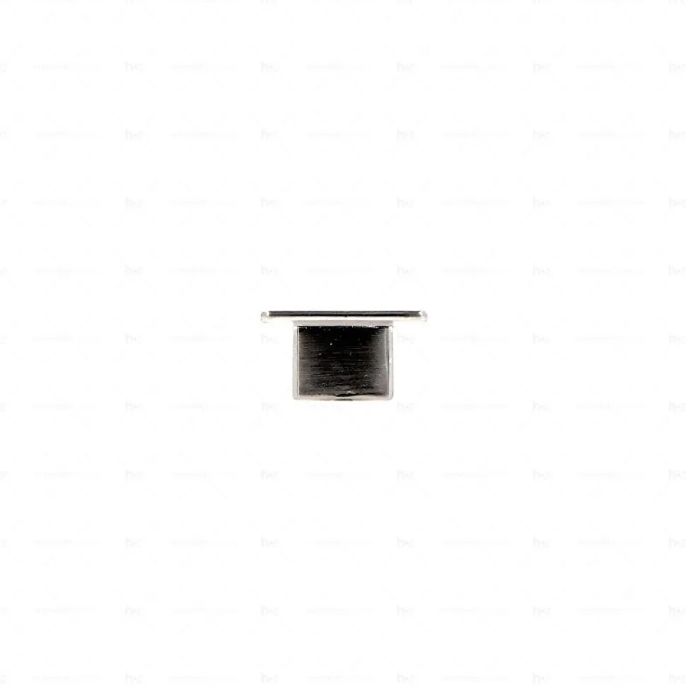 Boutons pour meubles en zamac Diamètre 30 x 16 Nichel satiné Lot de 25