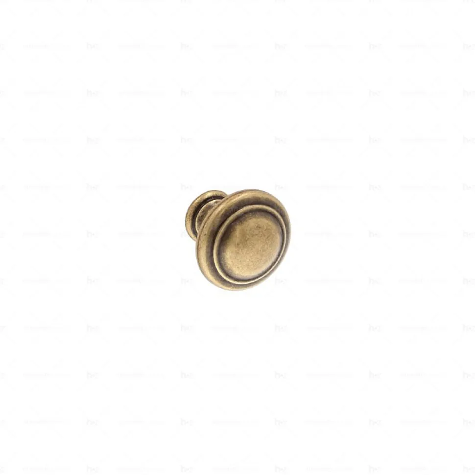 Boutons pour meubles en zamac Diamètre 25 Florence antique