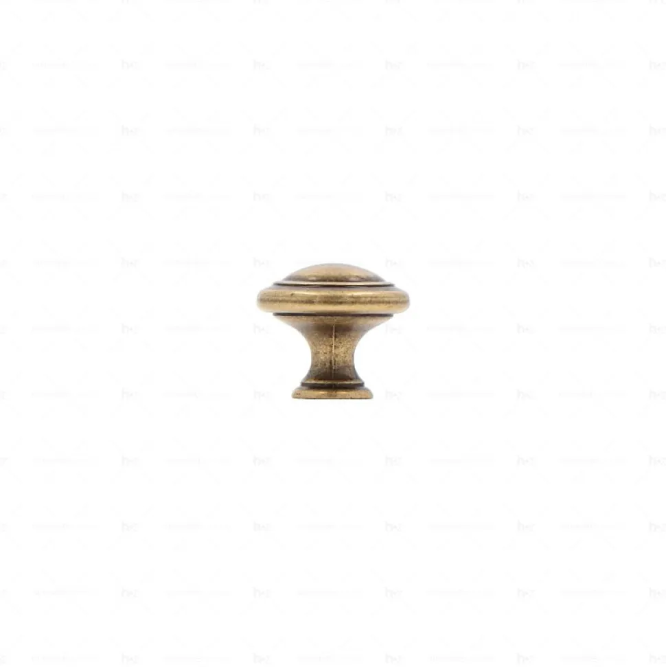 Boutons pour meubles en zamac Diamètre 25 Florence antique