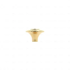 Boutons pour meubles en zamac et cristal Diamètre 30 plaqué or