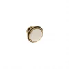 Boutons pour meubles en zamac et Porcelaine Diamètre 30 Florence antique