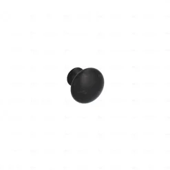 Boutons pour meubles en zamac Diamètre 25 Vernis noir mat
