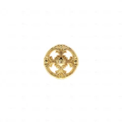 Boutons pour meubles en zamac Diamètre 36 plaqué or