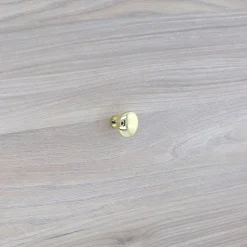 Boutons pour meubles en zamac Diamètre 28 en laiton poli