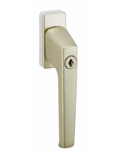 Béquille à clé pour fenêtre, avec vis de pose, couleur F2, 1 clé - THIRARD