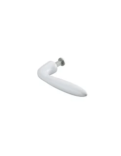 Béquille Deauville pour porte, carré 7mm, blanc - THIRARD