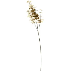 Branche 4 feuilles eucalyptus or 74 - feeric lights & christmas