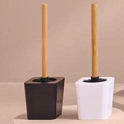 Brosse WC en bambou Noir Naturéo - 5Five